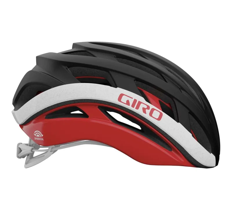 Giro Helios Spherical MIPS Road Helmet Black/Red-3